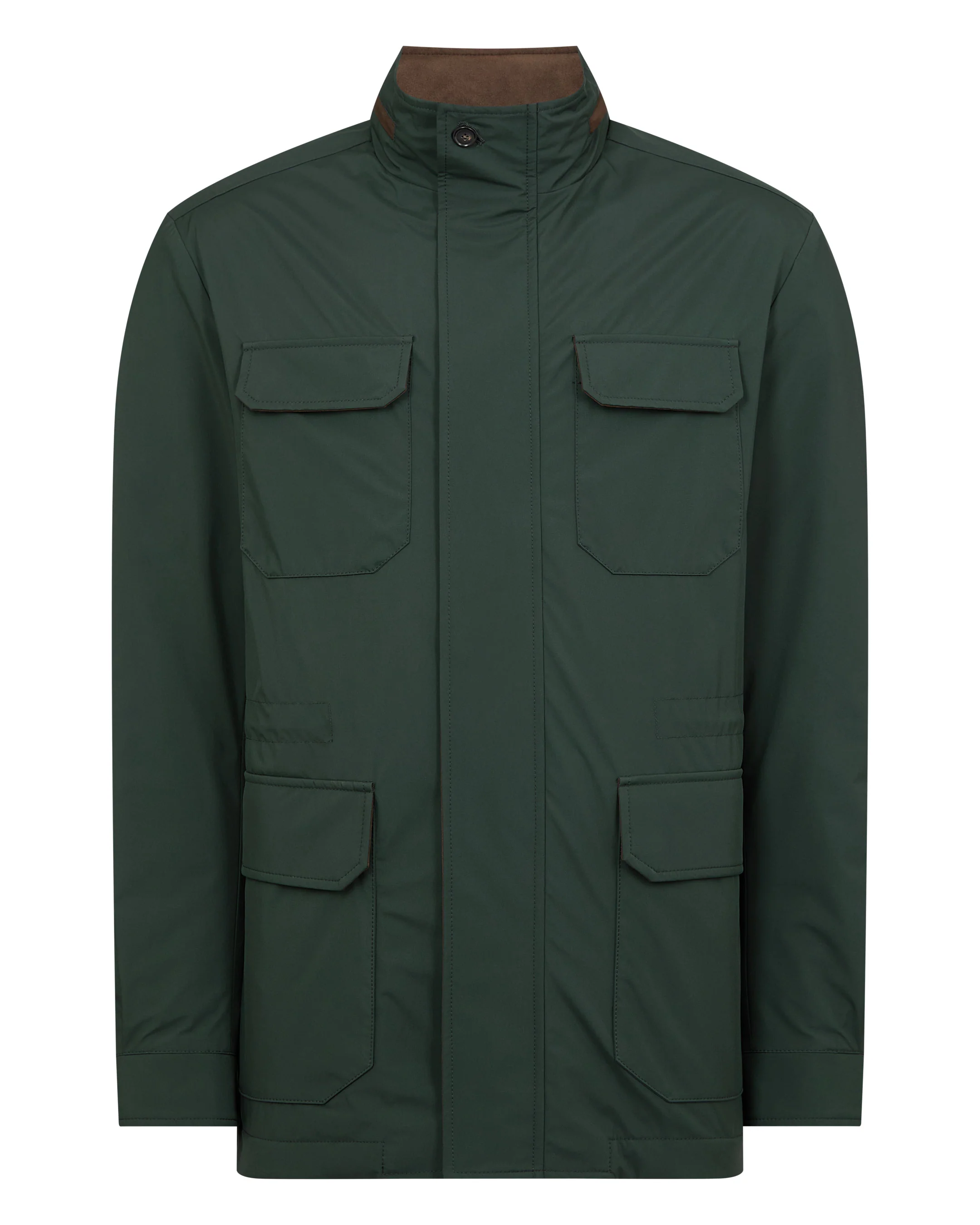 Men's Vale Weatherproof Jacket Khaki Green - Image 2