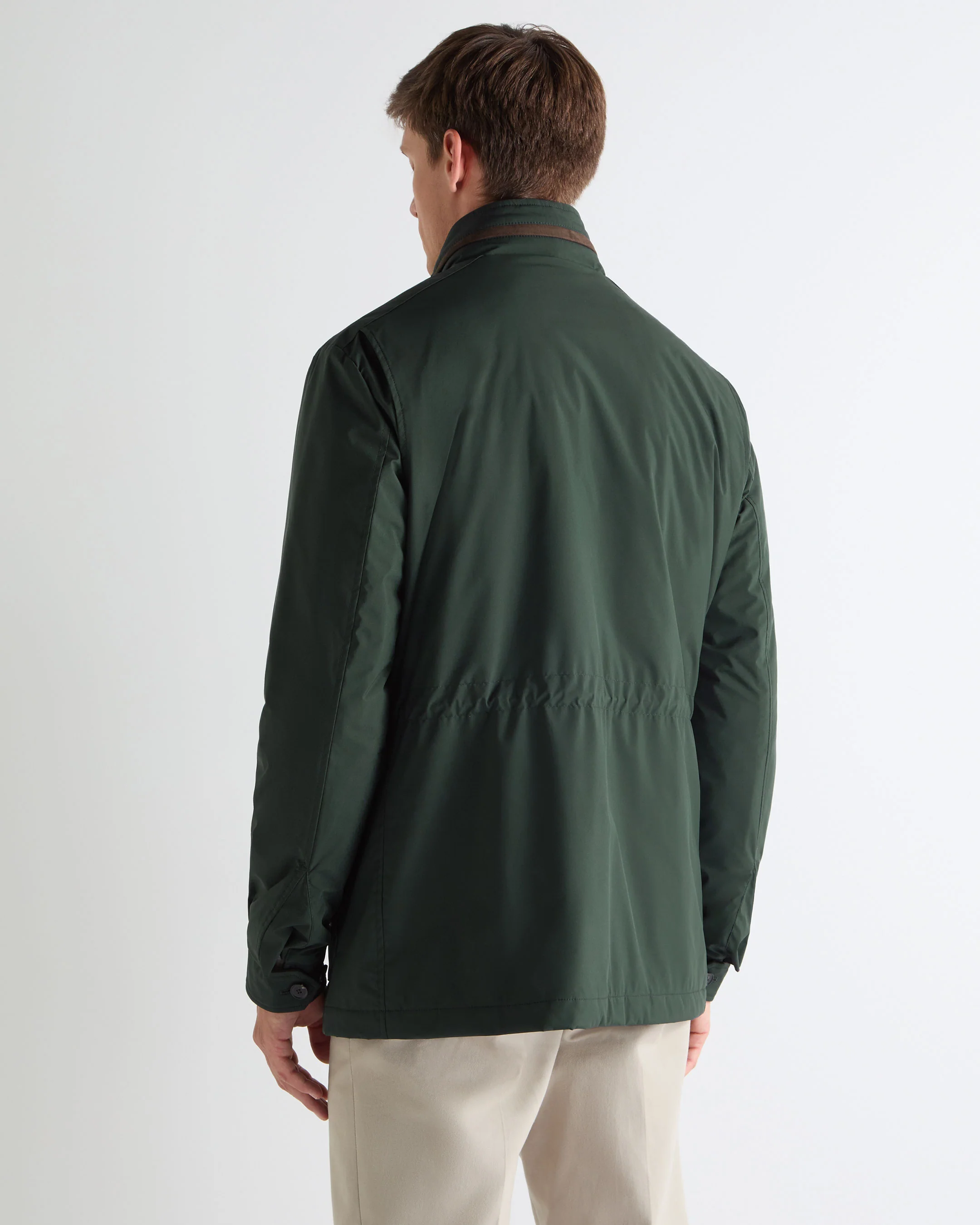 Men's Vale Weatherproof Jacket Khaki Green - Image 4