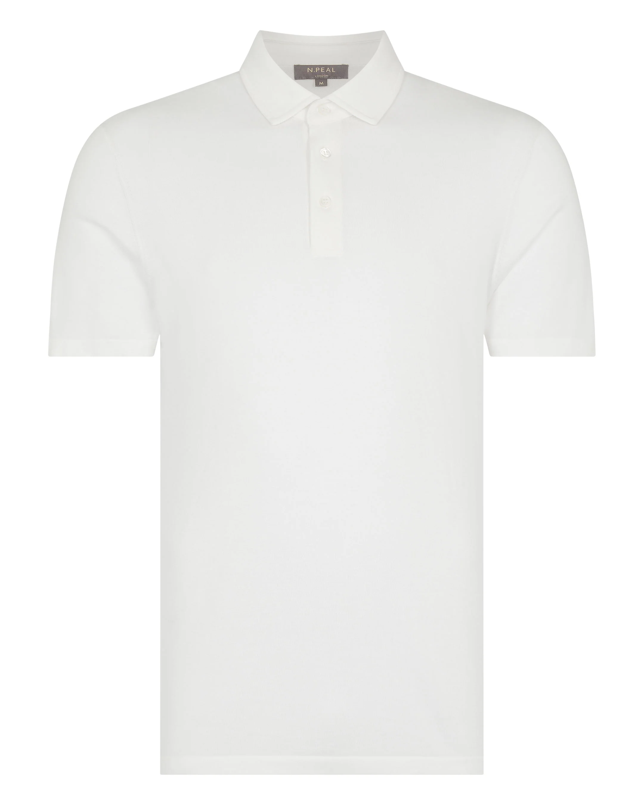 Men's Hove Cotton Polo White - Image 2