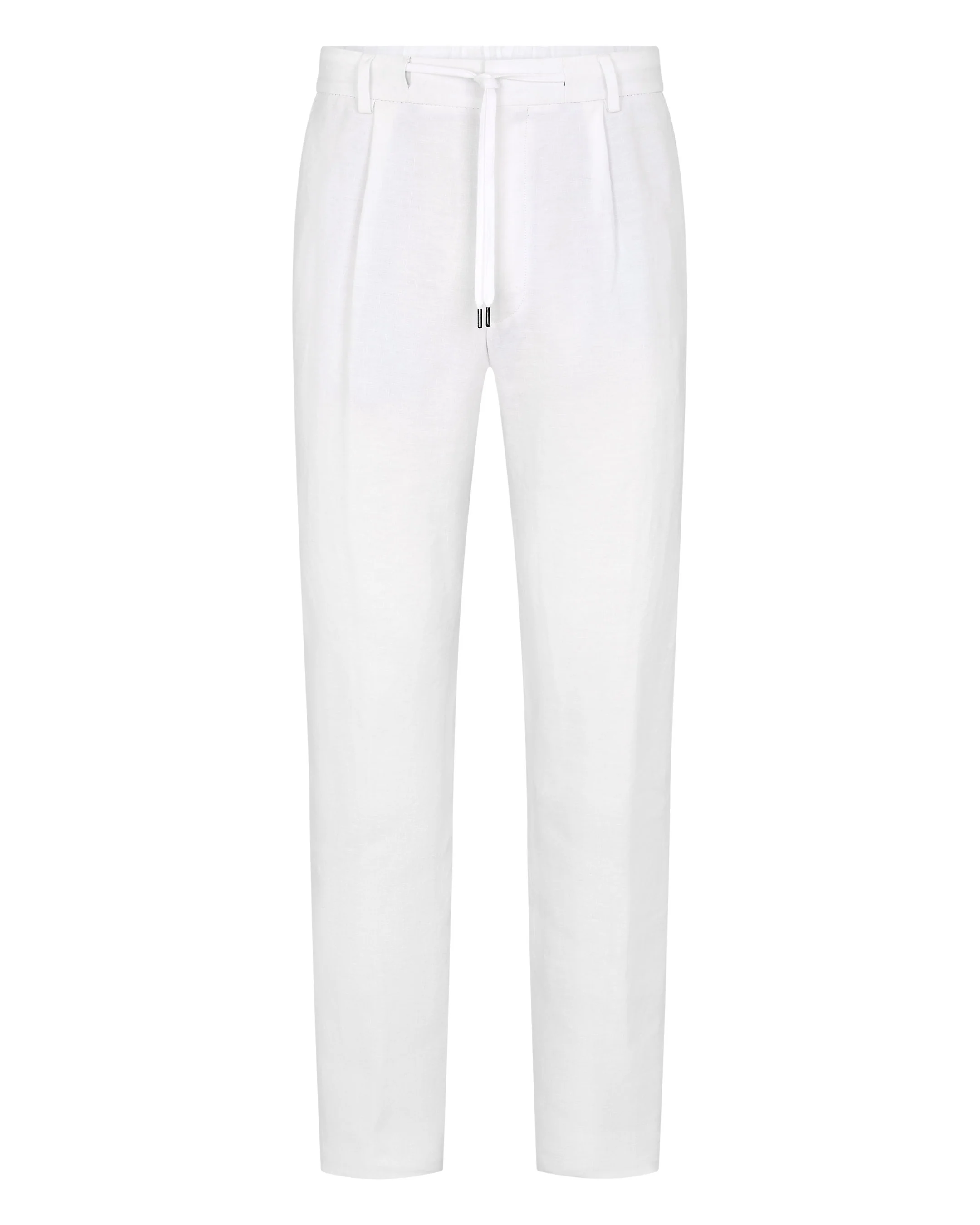 Men's Atrani Linen Trouser White - Image 2