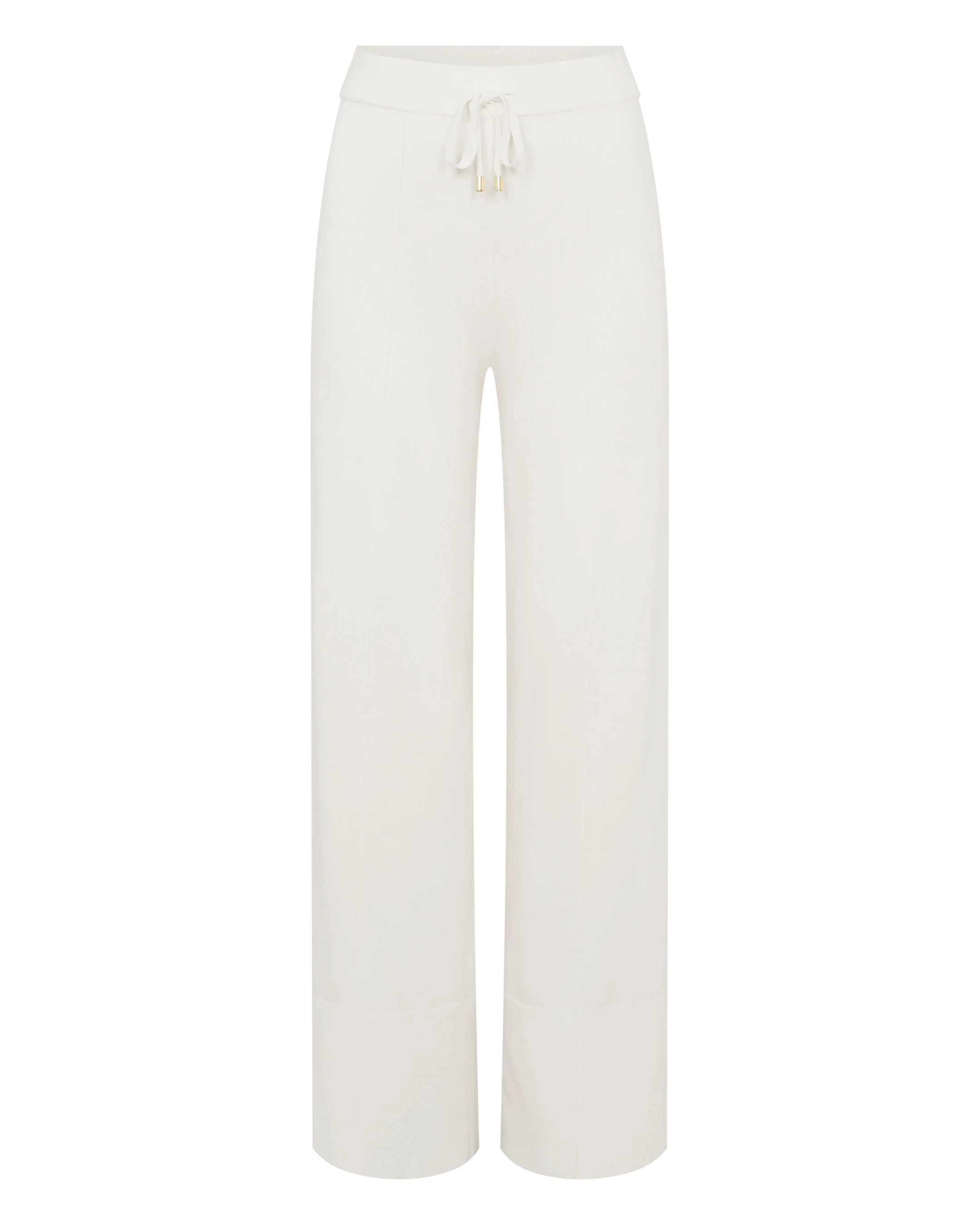 Women's Cotton Cashmere Trouser New Ivory White - Image 2