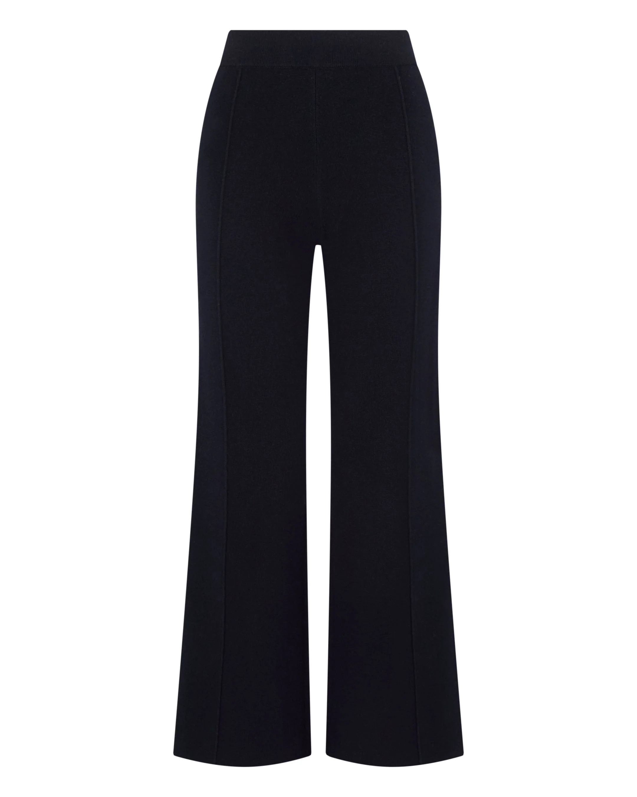 Women's Double Face Trousers Navy Blue - Image 2