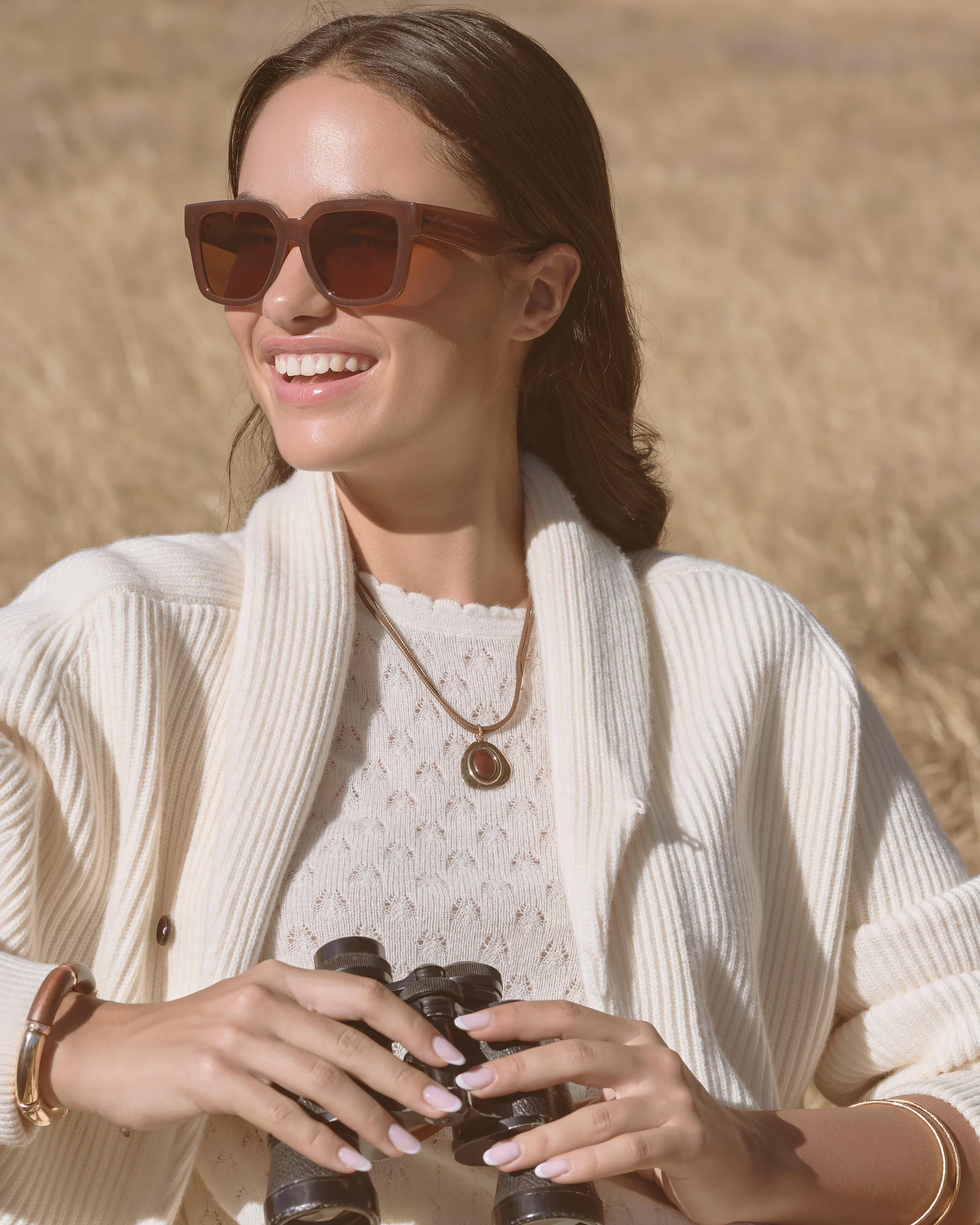 Women's Kensington Cashmere Cardigan New Ivory White - Image 7