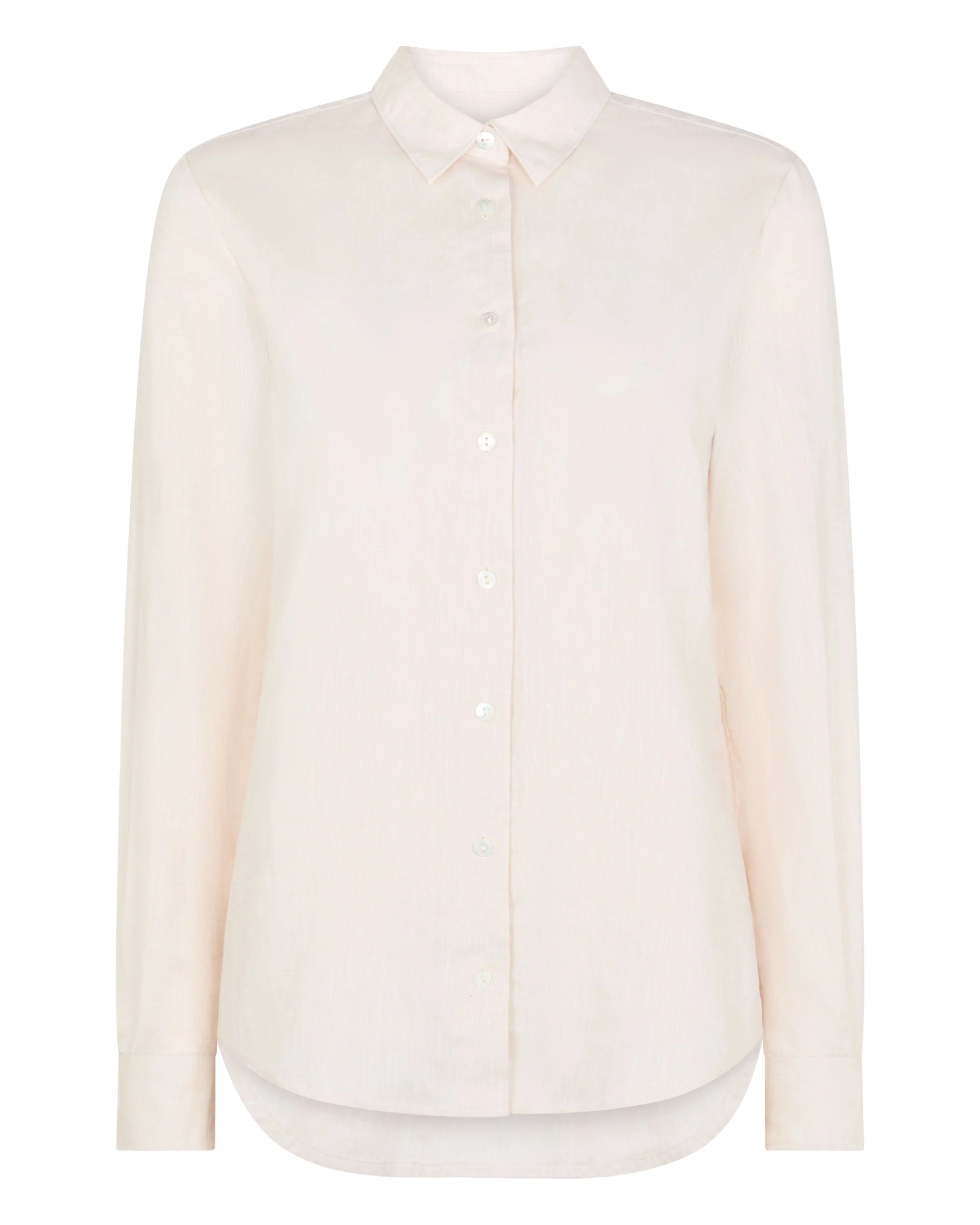 Women's Rochelle Linen Shirt Stone Brown - Image 2